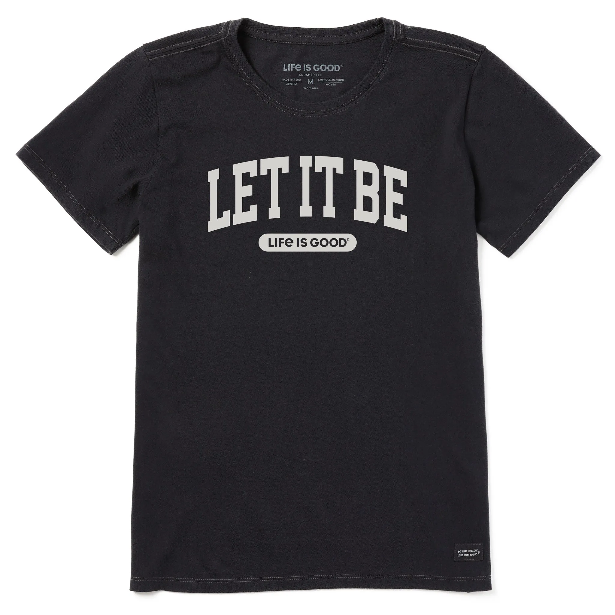 Women's Let it Be Arch Short Sleeve Crusher Tee sold by Life is Good