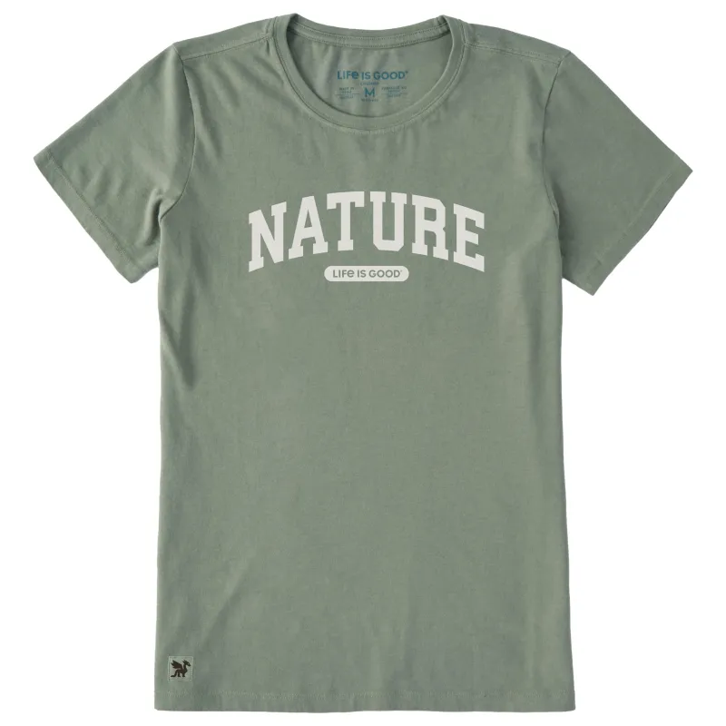 Women's Nature Arch Short Sleeve Crusher Tee sold by Life is Good