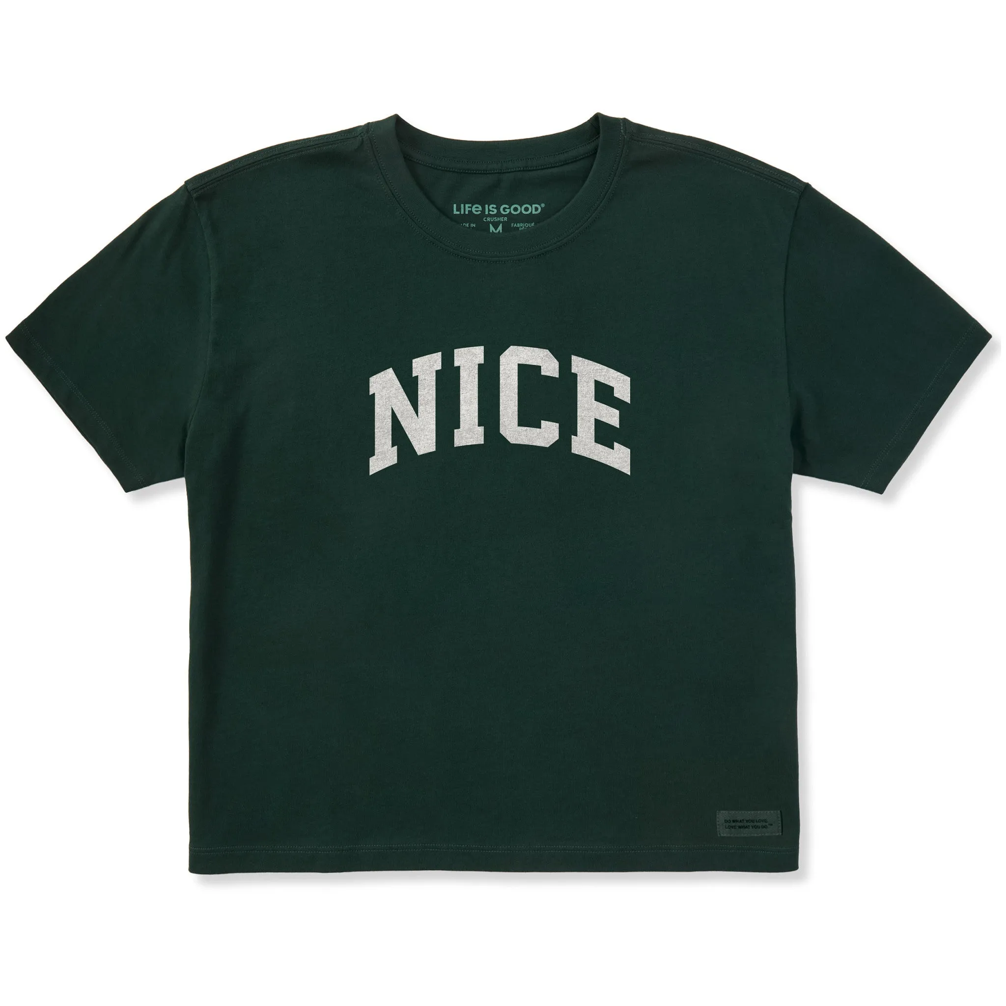 Women's Nice Arch Short Sleeve Crusher Boxy Tee sold by Life is Good