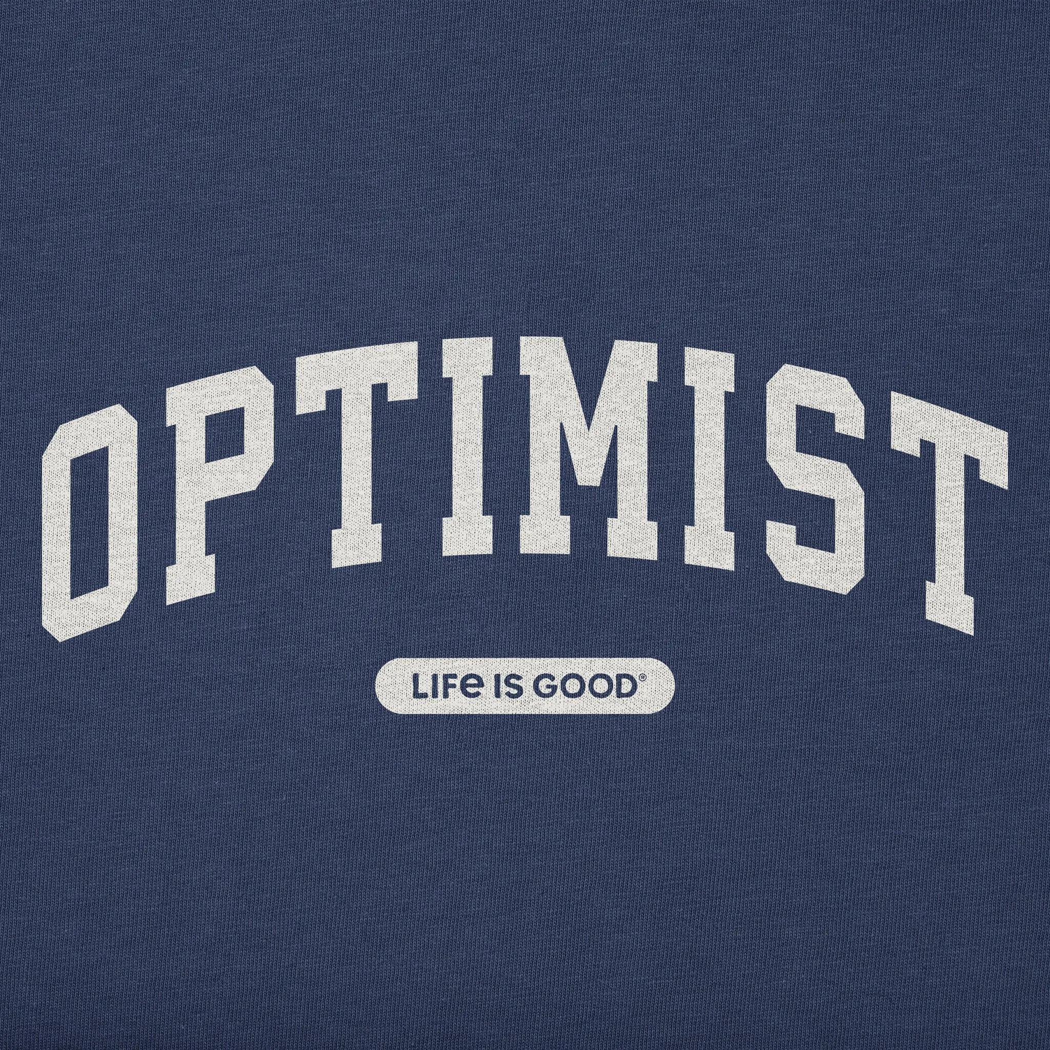 Men's Optimist Arch Short Sleeve Crusher Tee sold by Life is Good product image thumbnail 2