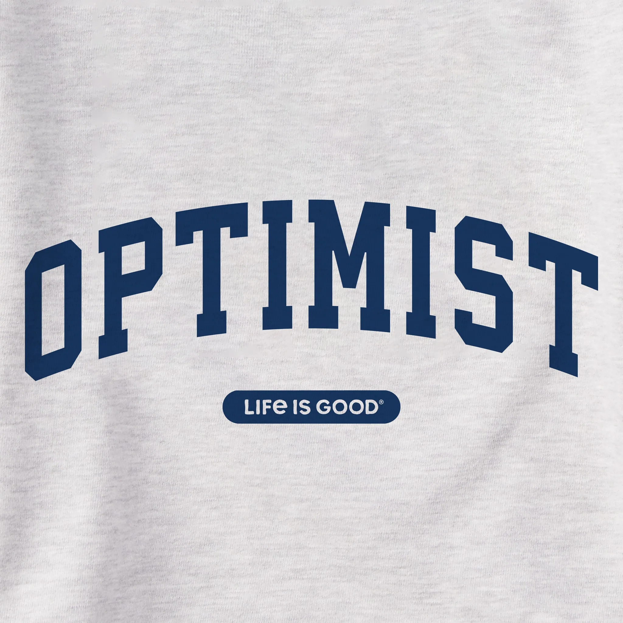 Men's Optimist Arch Simply True Fleece Hoodie sold by Life is Good product image thumbnail 2