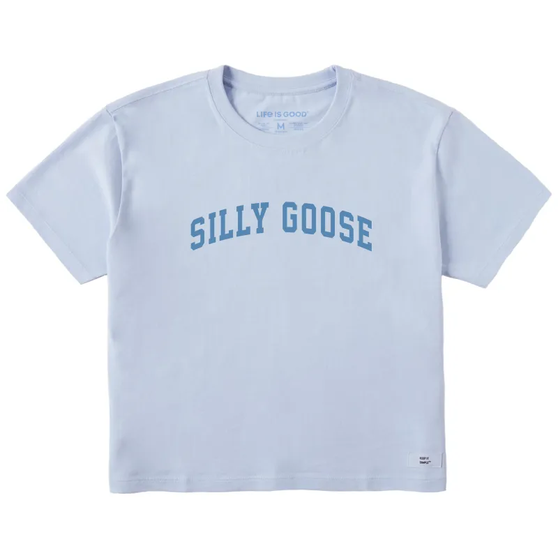 Women's Silly Goose Arch Short Sleeve Crusher Boxy Tee sold by Life is Good