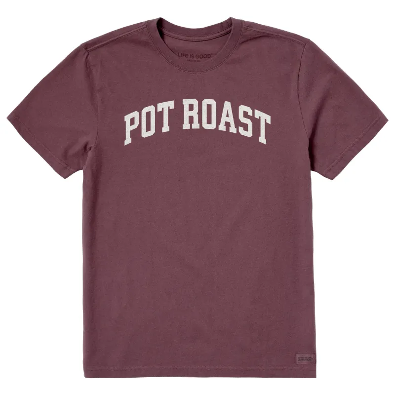 Men's Pot Roast Arch Short Sleeve Crusher Tee made by Life is Good