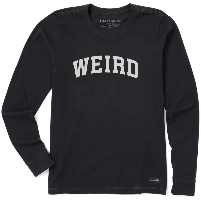 Women's Weird Arch Long Sleeve Crusher Tee made by Life is Good