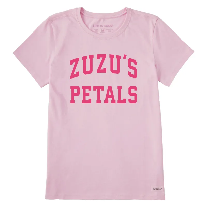 Women's Zuzu's Petals Arch Short Sleeve Crusher Tee sold by Life is Good