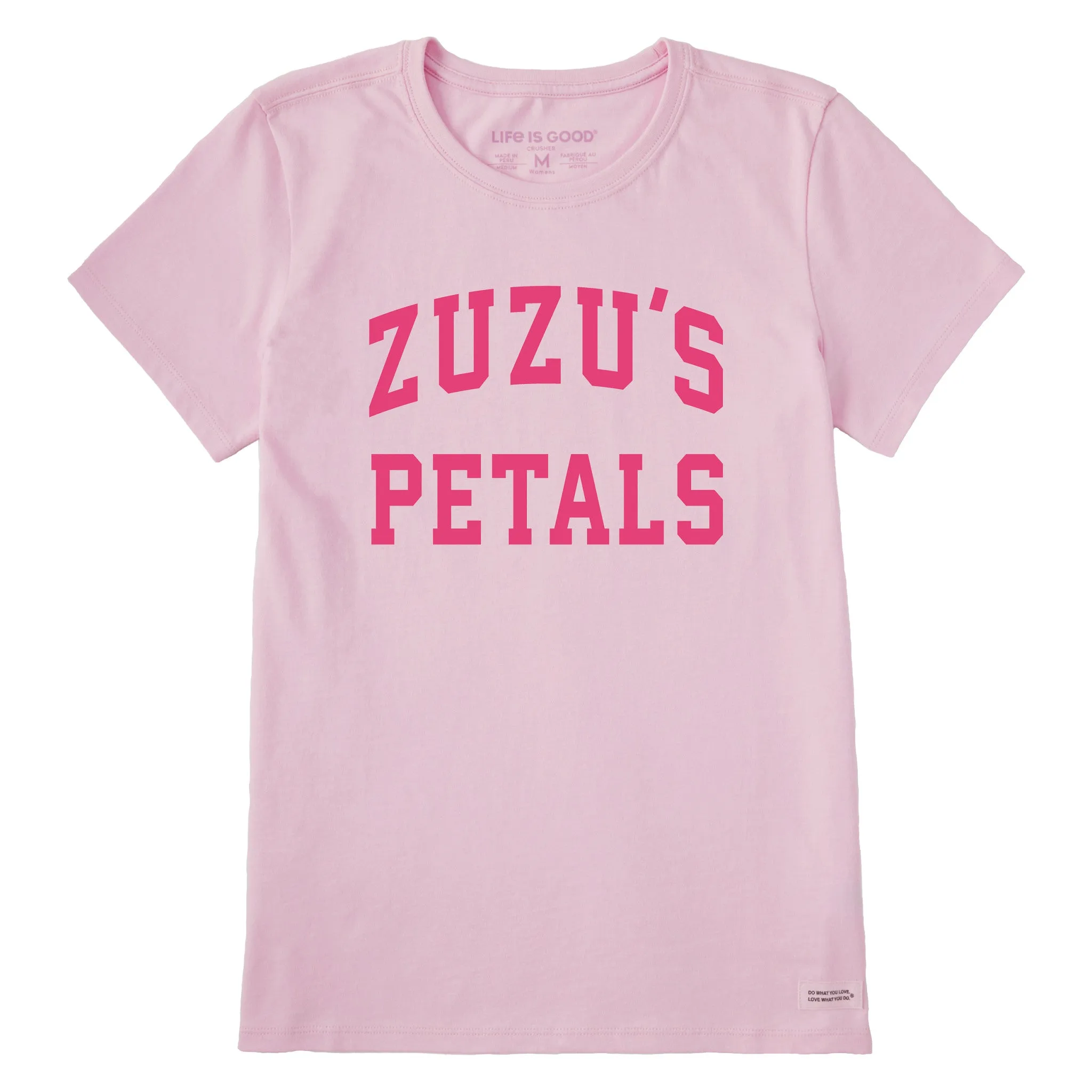 Women's Zuzu's Petals Arch Short Sleeve Crusher Tee sold by Life is Good