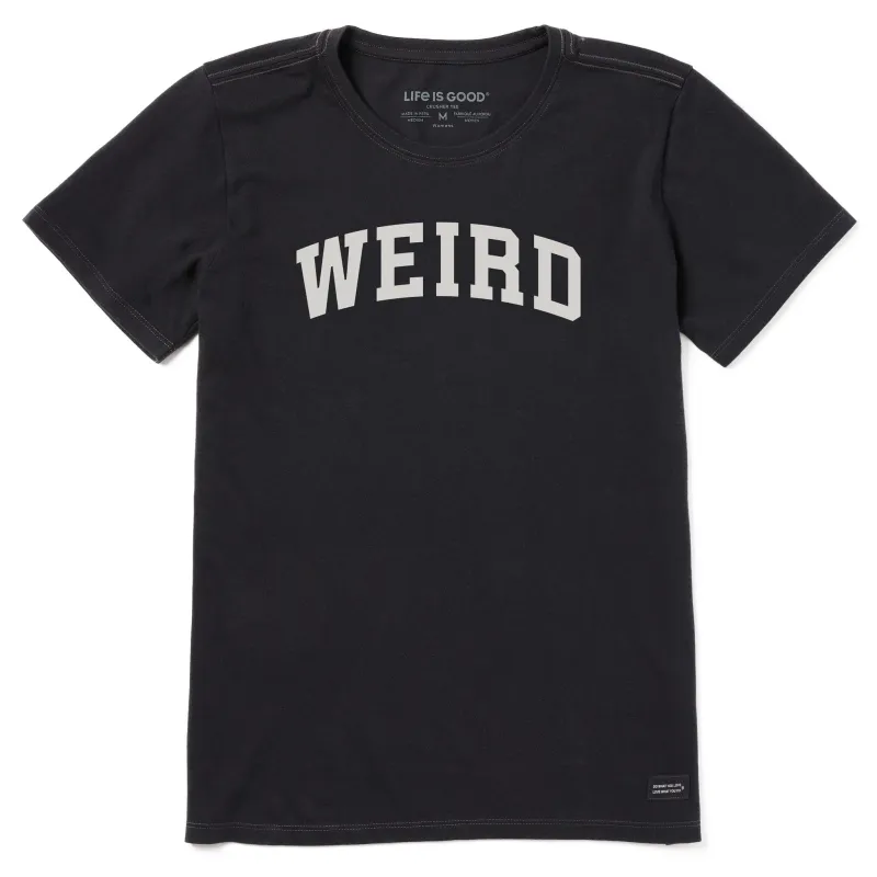 Women's Weird Arch Short Sleeve Crusher Tee sold by Life is Good