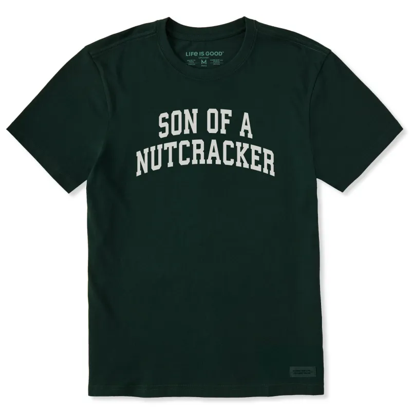 Men's Son of a Nutcracker Arch Short Sleeve Crusher Tee sold by Life is Good