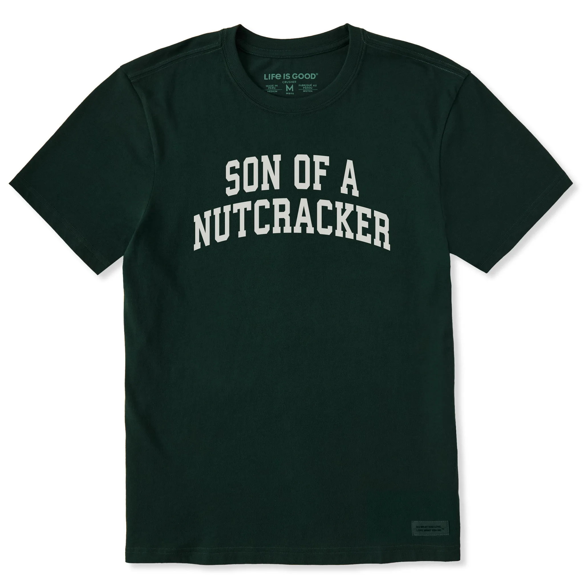 Men's Son of a Nutcracker Arch Short Sleeve Crusher Tee sold by Life is Good