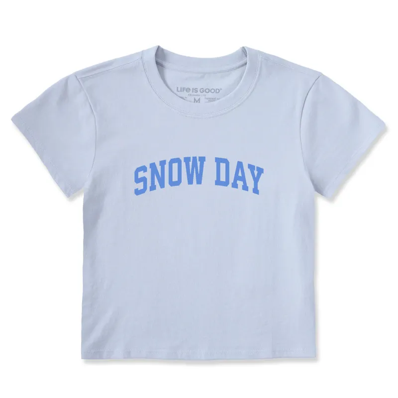 Women's Snow Day Arch Crusher-LITE Shrunken Tee made by Life is Good