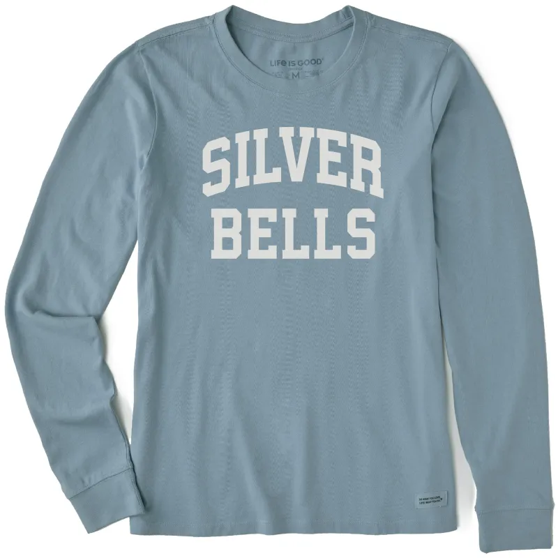 Women's Silver Bells Arch Long Sleeve Crusher Tee sold by Life is Good