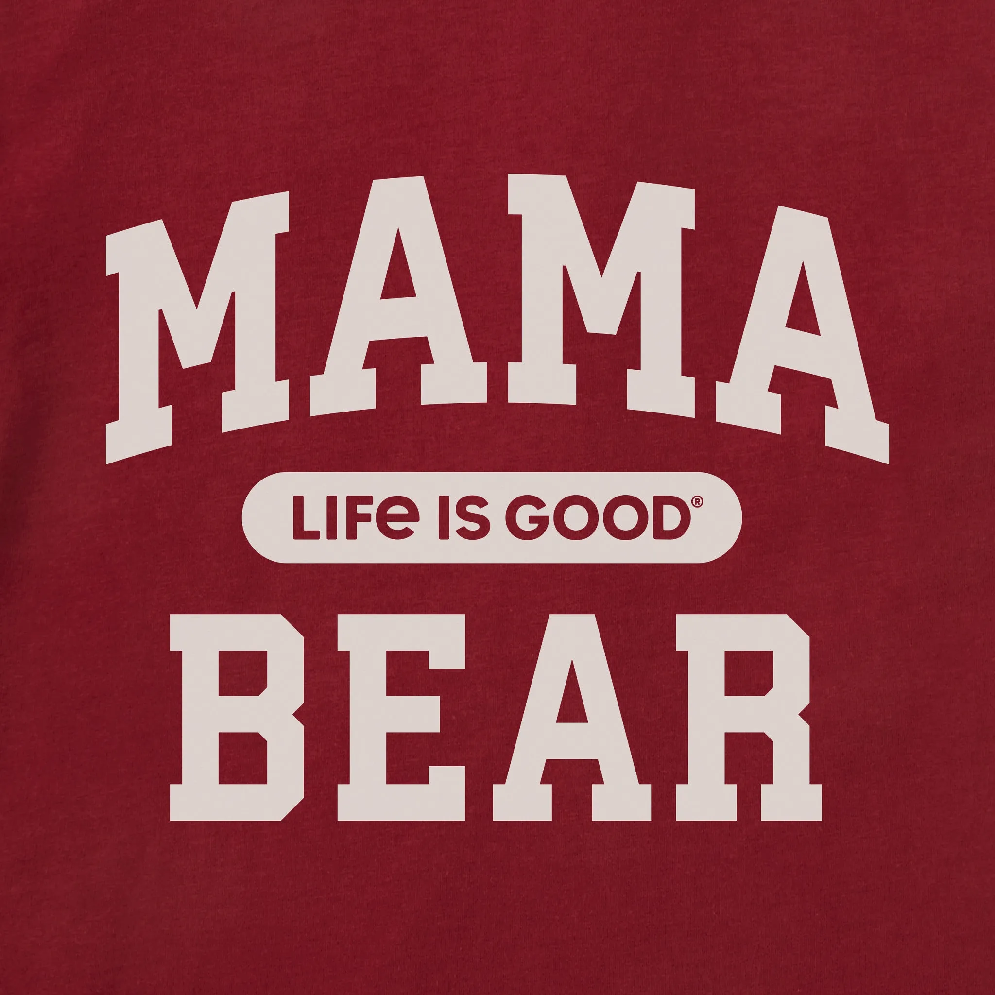 Women's Mama Bear Arch Long Sleeve Crusher Tee sold by Life is Good product image thumbnail 2