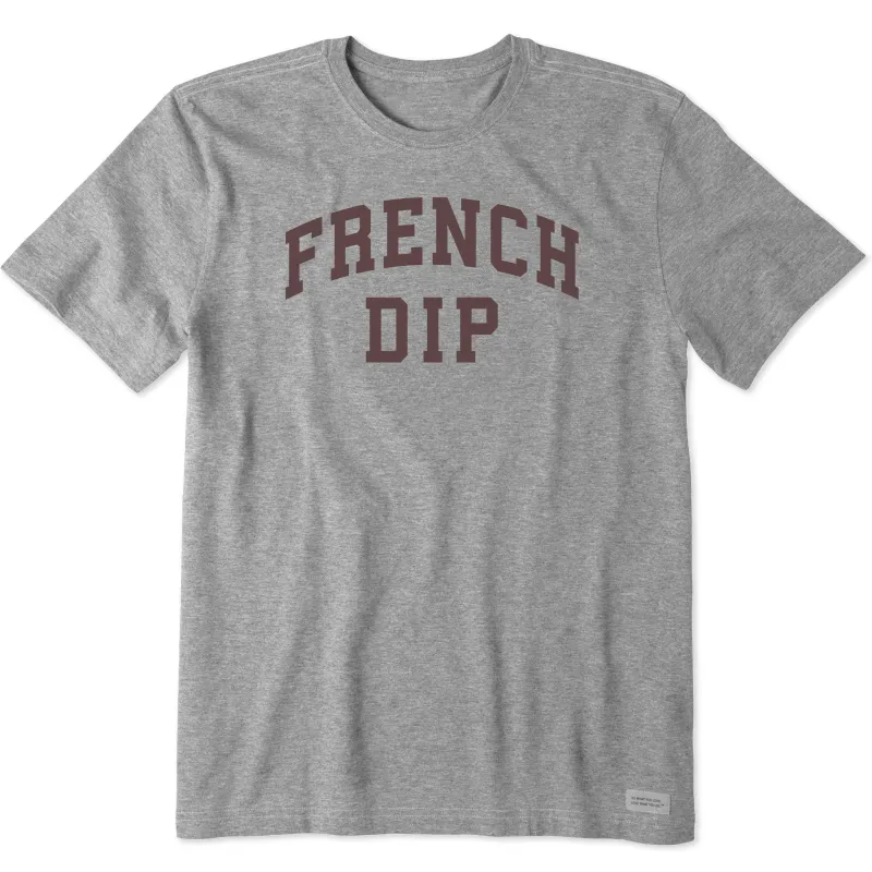 Men's French Dip Arch Short Sleeve Crusher Tee sold by Life is Good