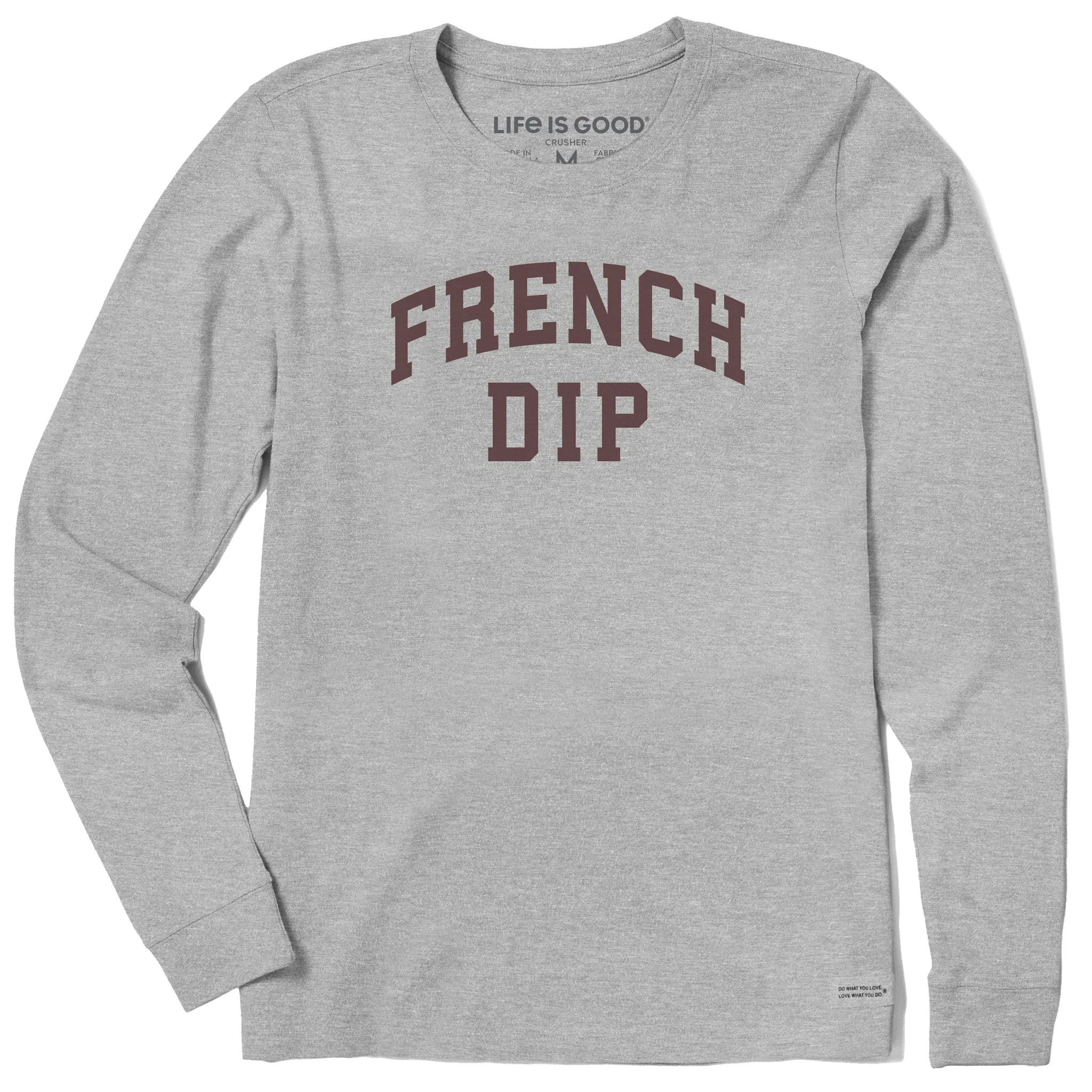 Women's French Dip Arch Long Sleeve Crusher Tee sold by Life is Good