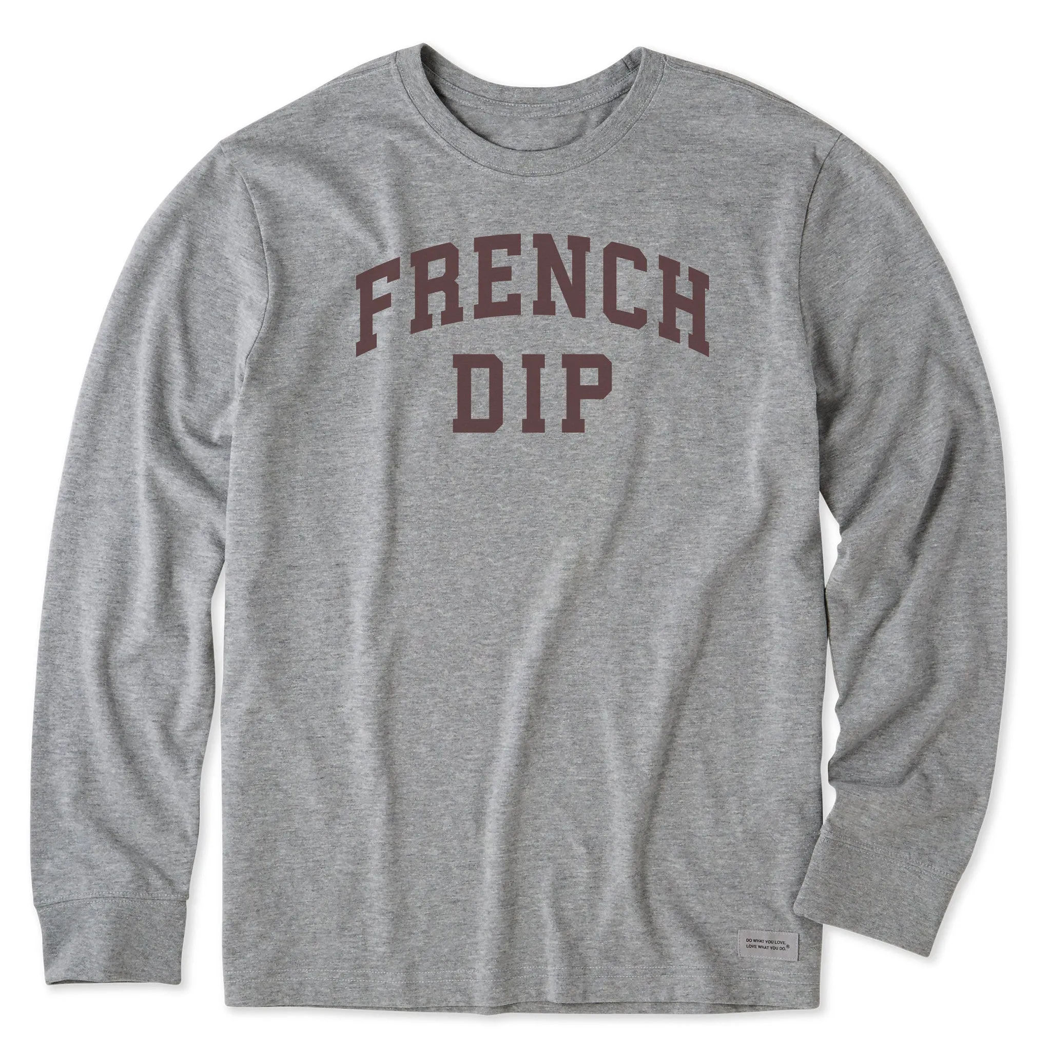 Men's French Dip Arch Long Sleeve Crusher Tee sold by Life is Good
