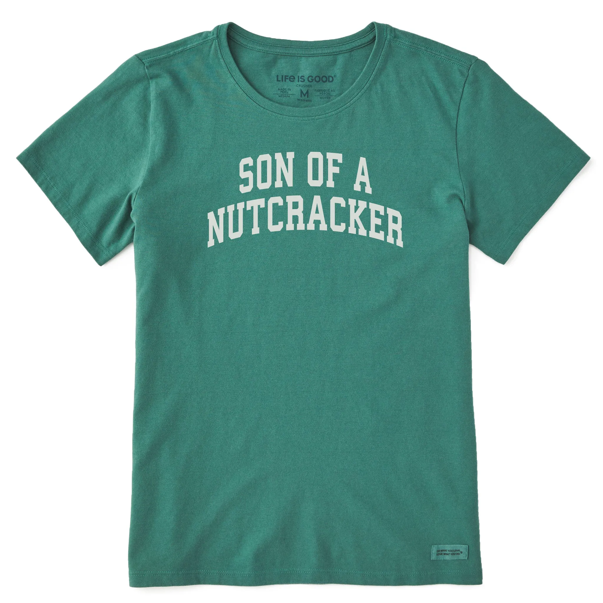 Women's Son of a Nutcracker Arch Short Sleeve Crusher Tee sold by Life is Good