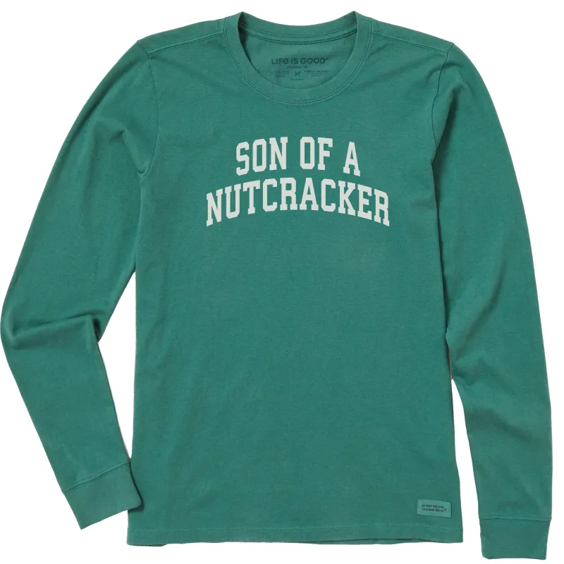 Women's Son of a Nutcracker Arch Long Sleeve Crusher Tee made by Life is Good