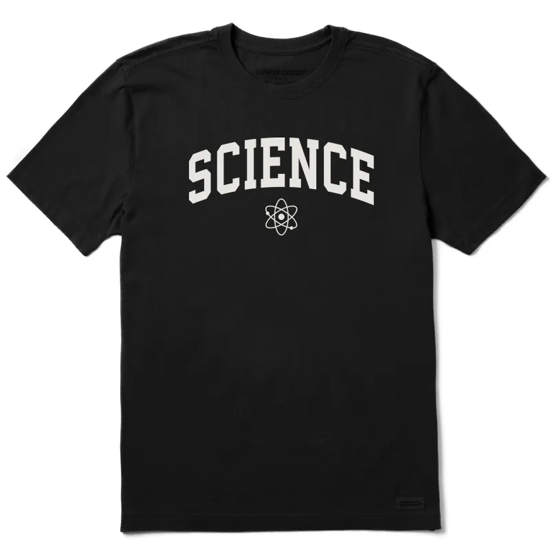 Men's Science Arch Short Sleeve Crusher Tee sold by Life is Good
