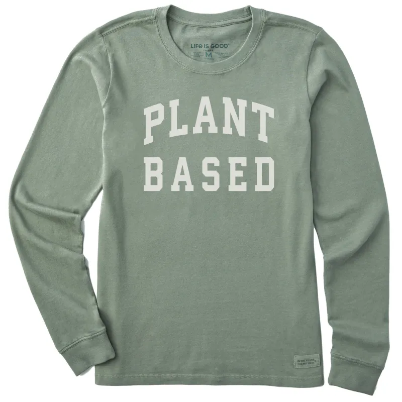 Women's Plant Based Arch Long Sleeve Crusher Tee sold by Life is Good