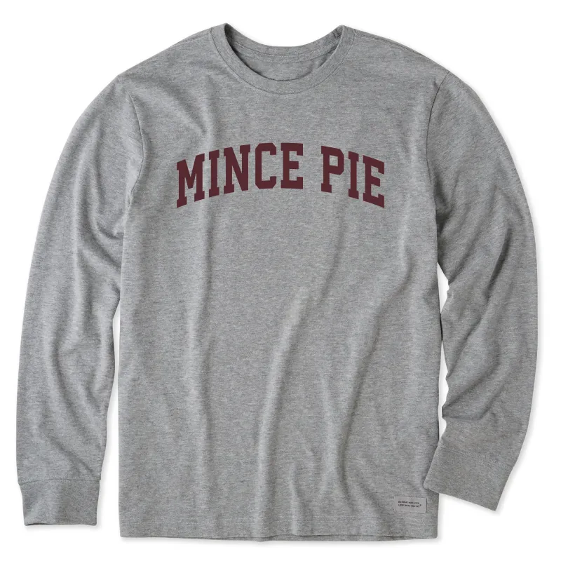 Men's Mince Pie Arch Long Sleeve Crusher Tee sold by Life is Good