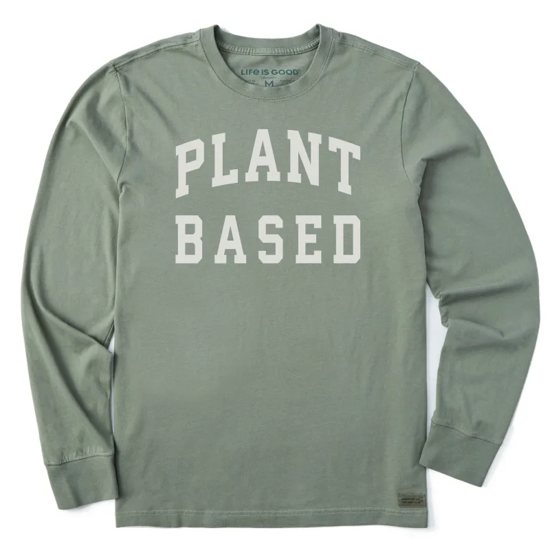 Men's Plant Based Arch Long Sleeve Crusher Tee sold by Life is Good