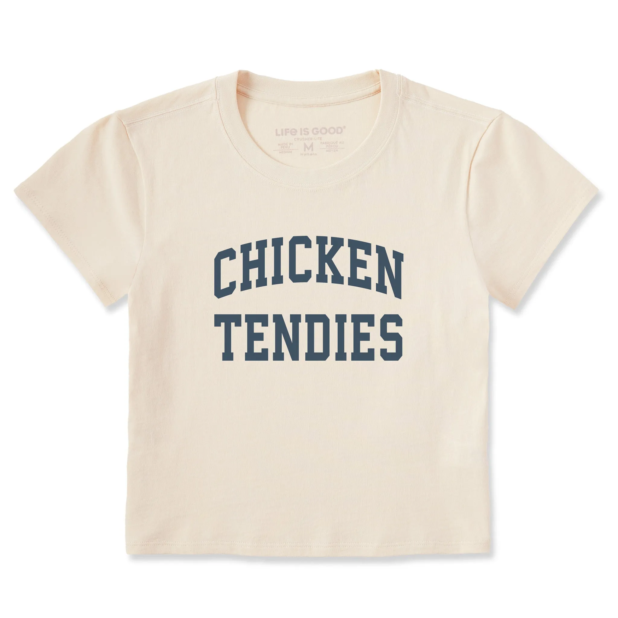Women's Chicken Tendies Arch Crusher-LITE Shrunken Tee sold by Life is Good