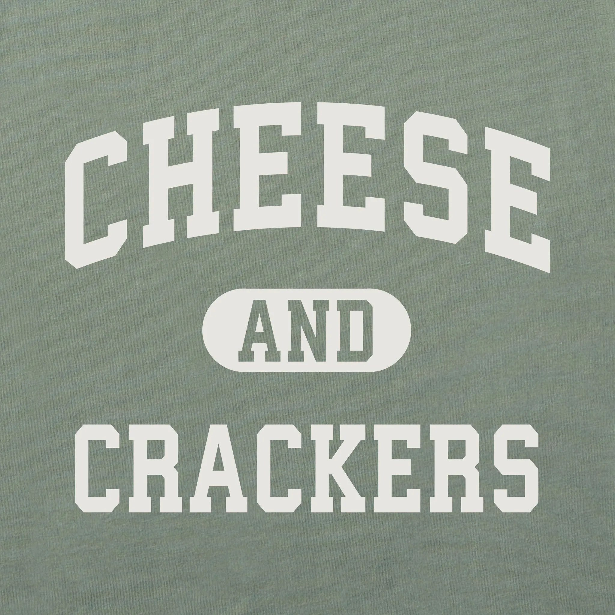 Women's Cheese and Crackers Arch Short Sleeve Crusher Tee sold by Life is Good product image thumbnail 2