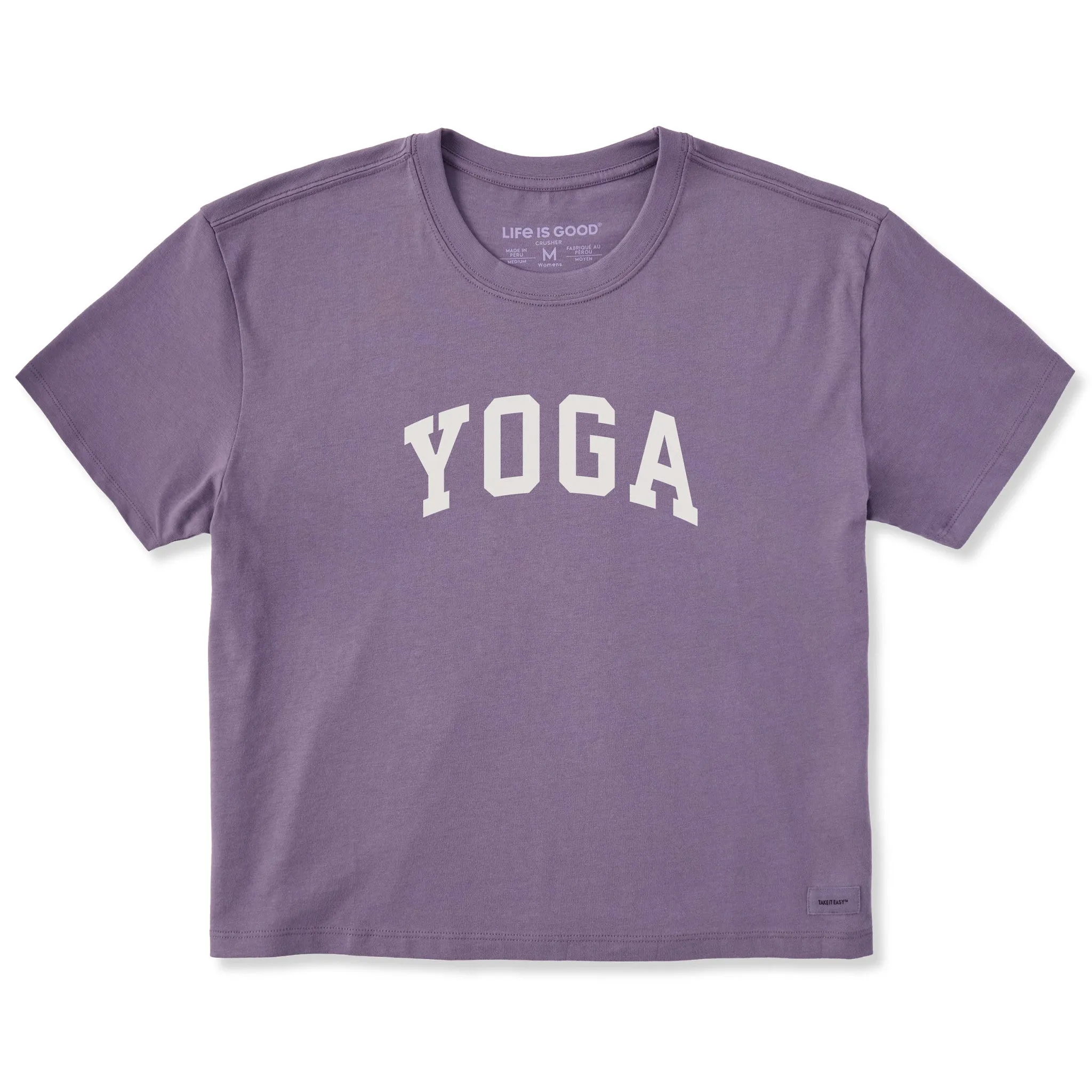 Women's Yoga Arch Short Sleeve Crusher Boxy Tee sold by Life is Good