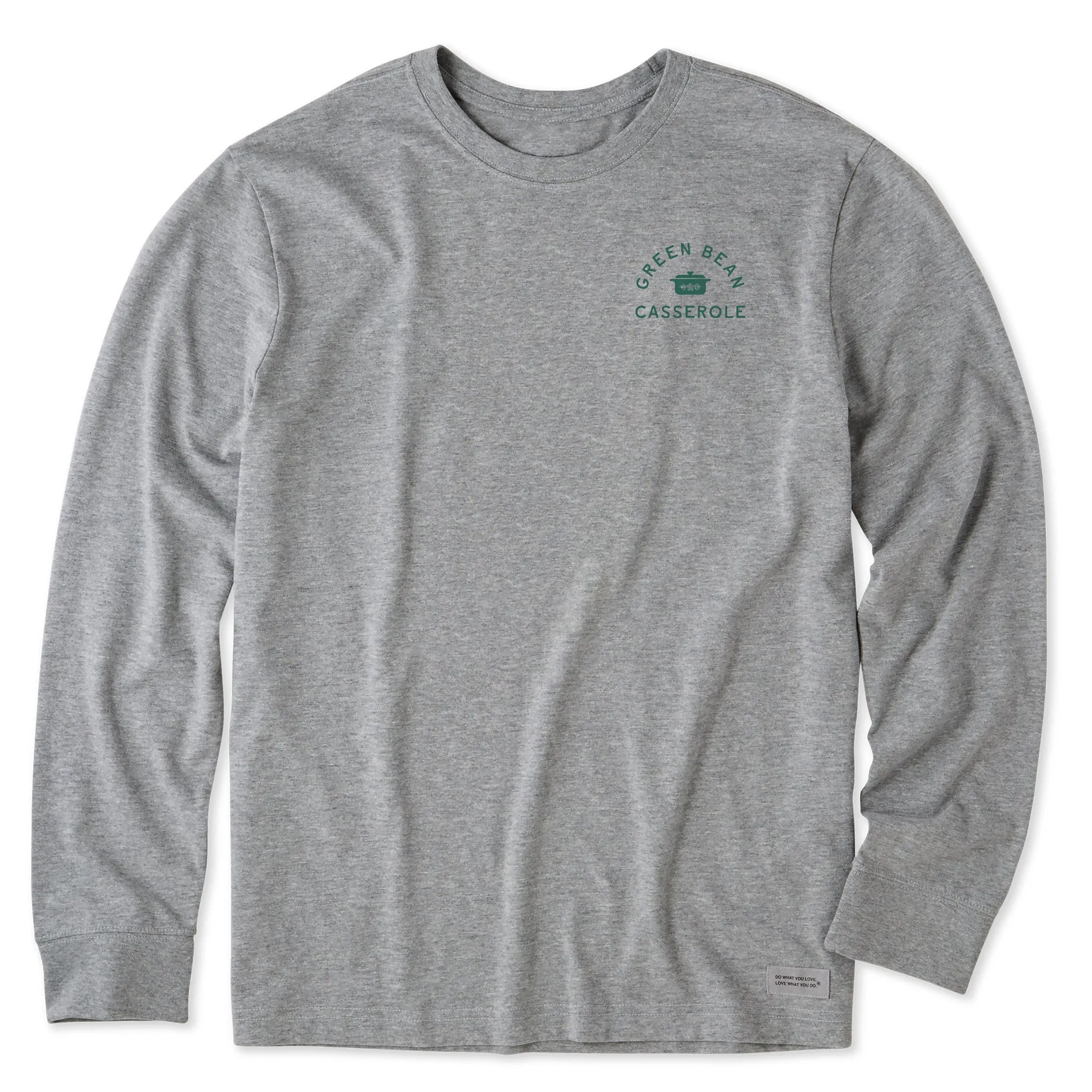 Men's Green Bean Casserole Long Sleeve Crusher Tee sold by Life is Good