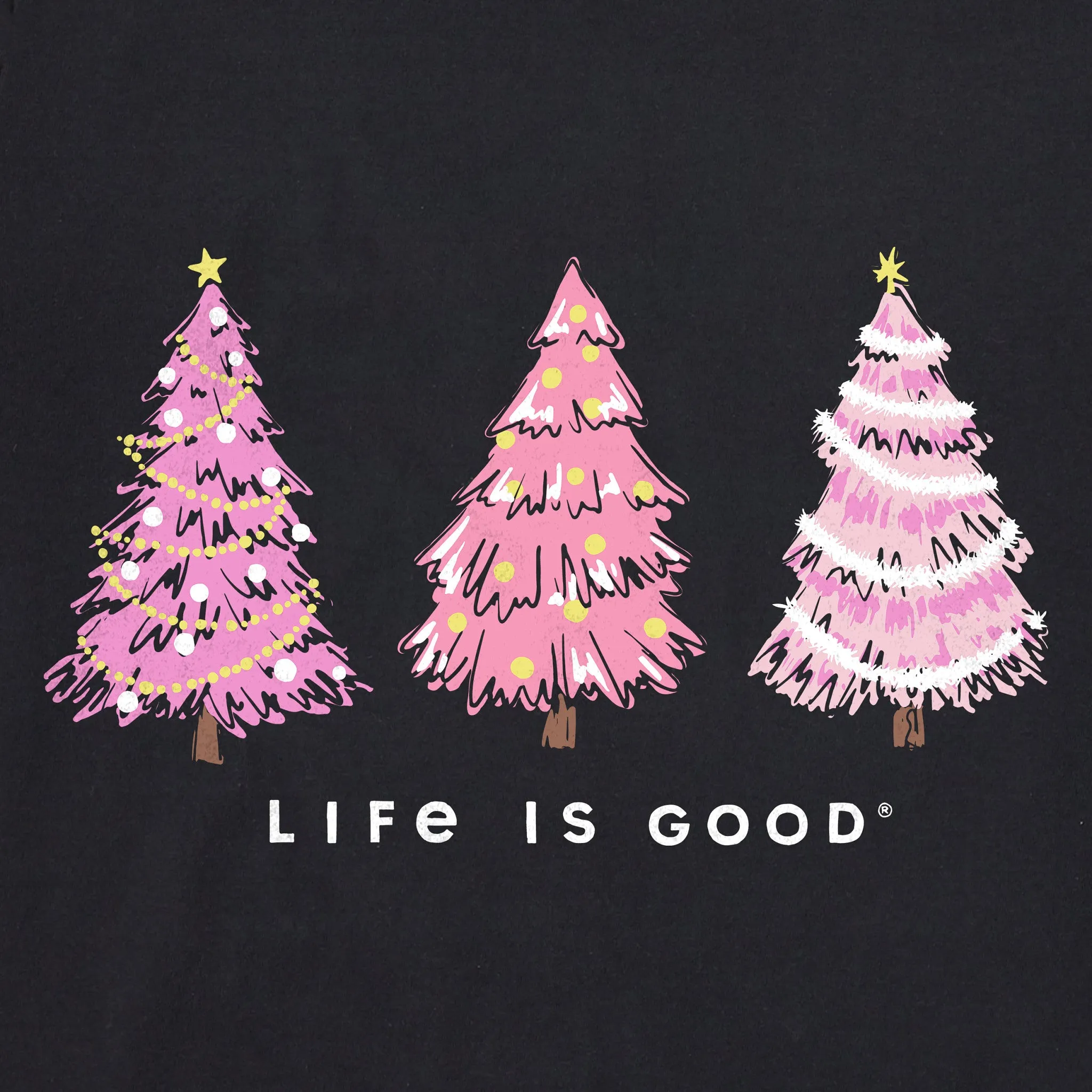 Women's Three Trees Long Sleeve Crusher Tee sold by Life is Good product image thumbnail 4