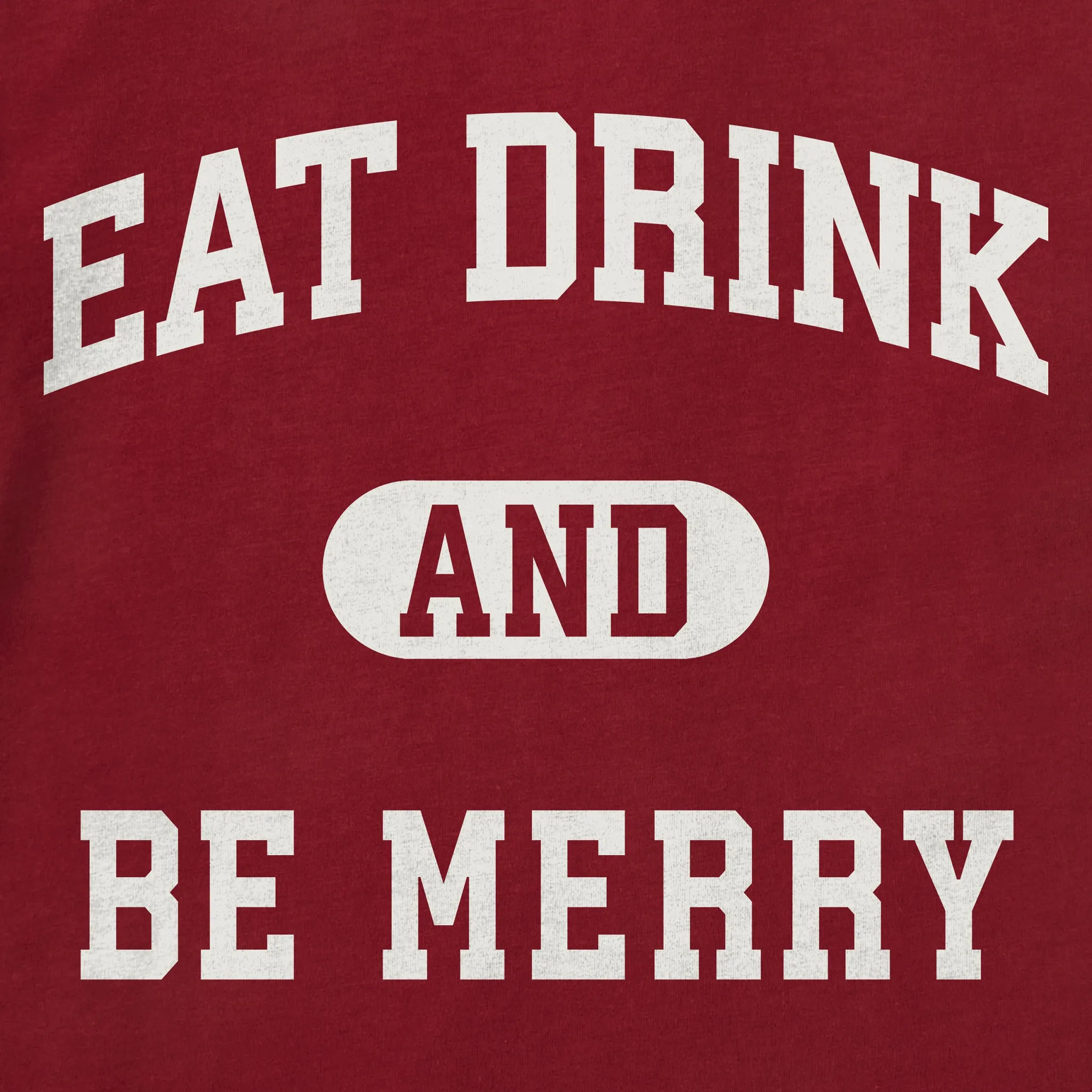 Men's Eat Drink and Be Merry Arch Long Sleeve Crusher Tee sold by Life is Good product image thumbnail 2