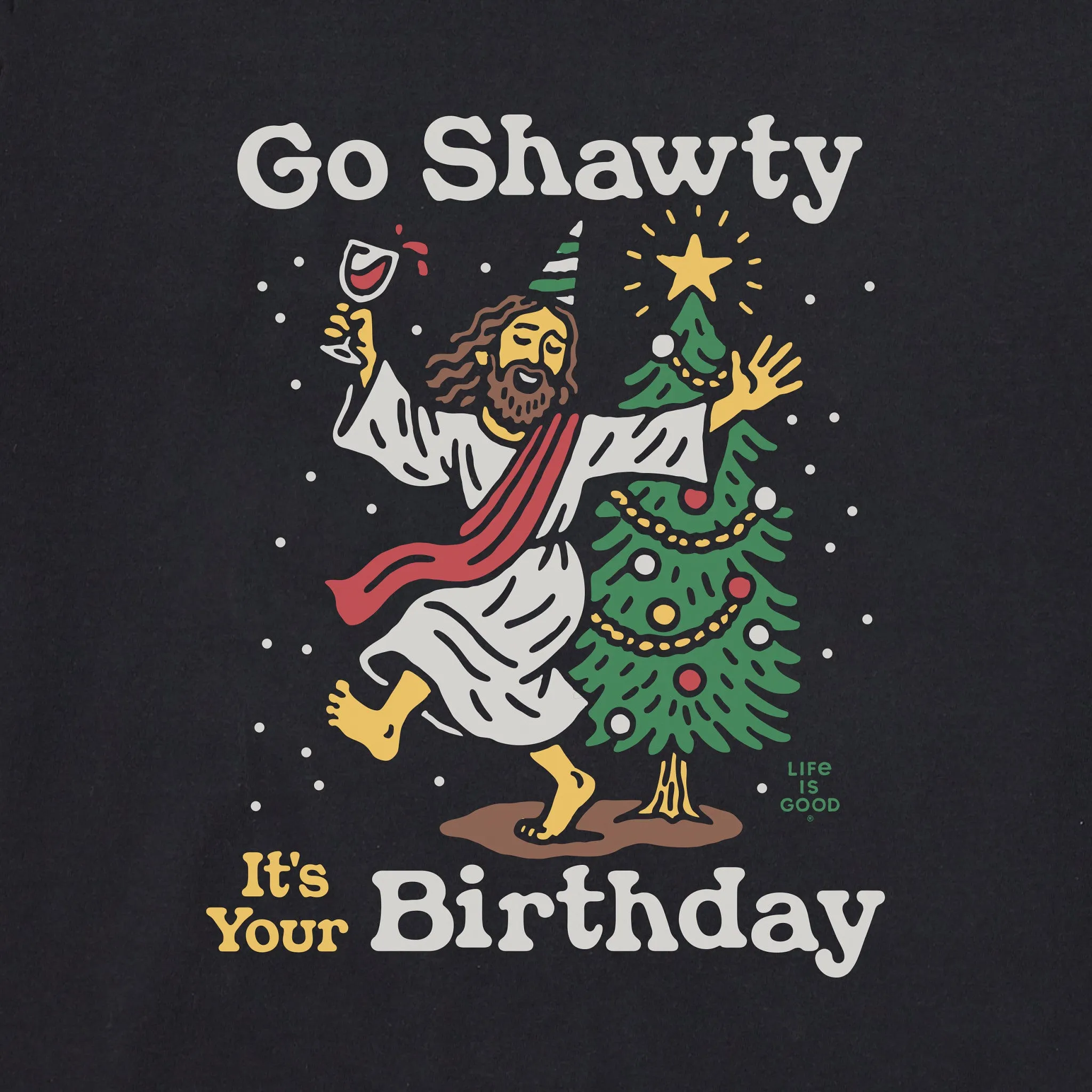 Men's Go Shawty Short Sleeve Crusher Tee sold by Life is Good product image thumbnail 2