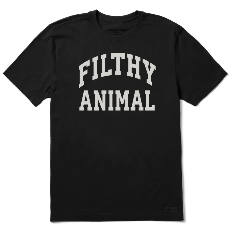 Men's Filthy Animal Arch Short Sleeve Crusher Tee sold by Life is Good