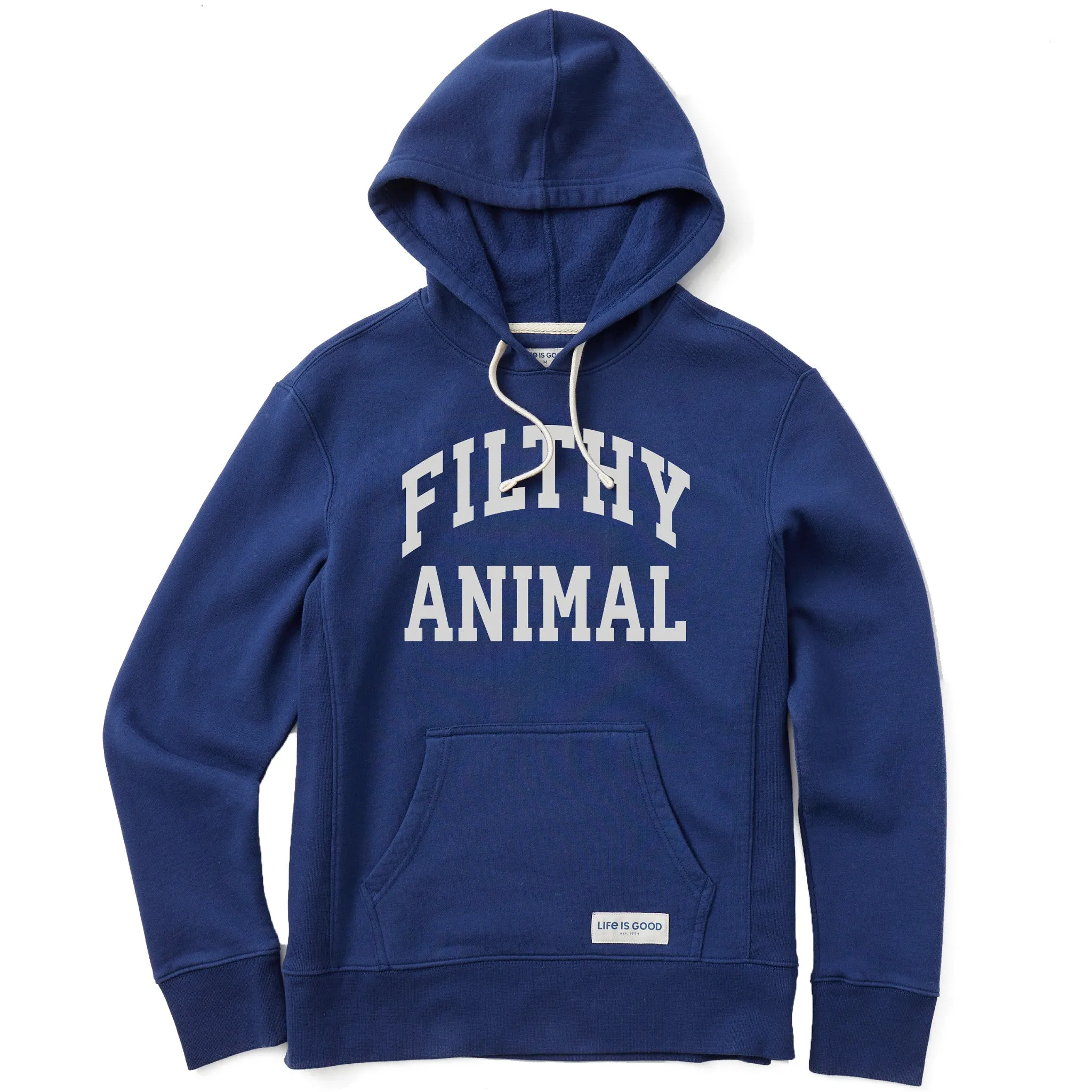 Women's Filthy Animal Arch Simply True Fleece Hoodie sold by Life is Good