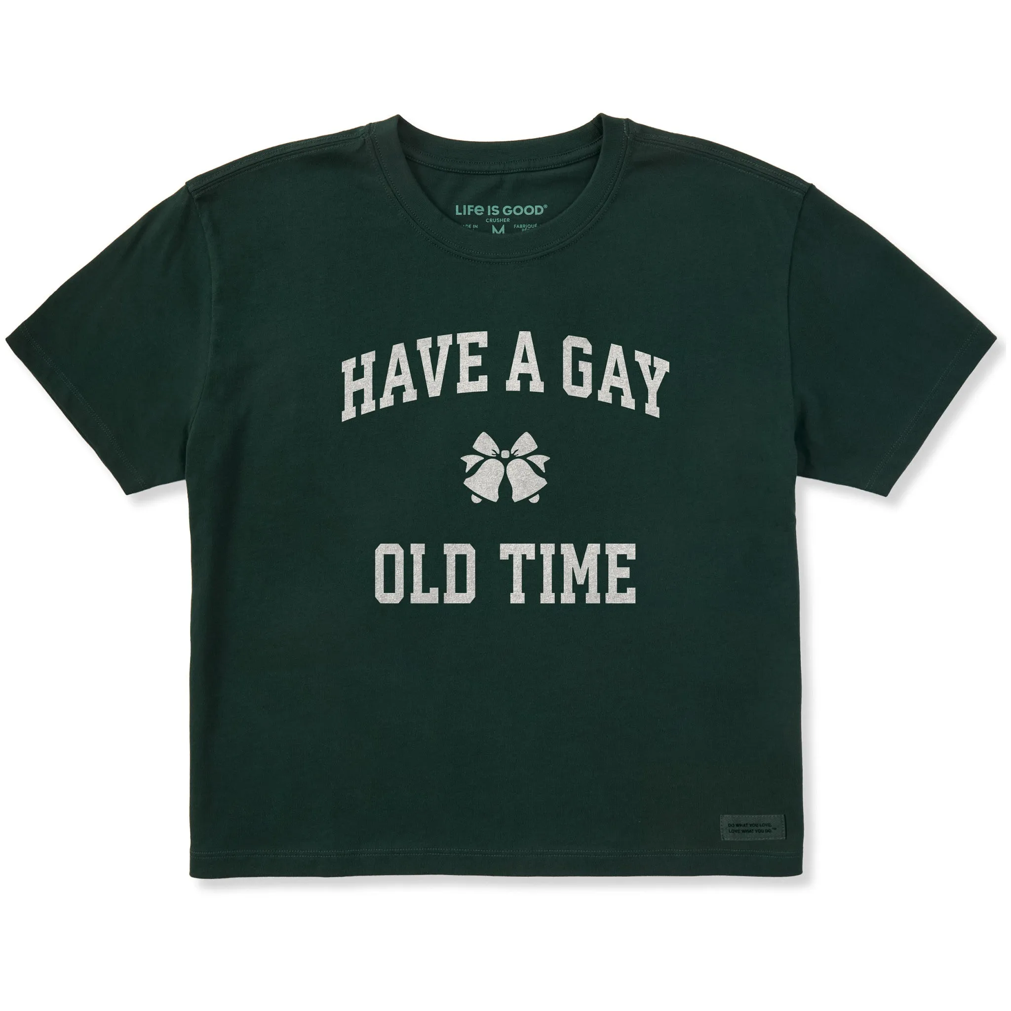 Women's Have a Gay Old Time Arch Short Sleeve Crusher Boxy Tee sold by Life is Good