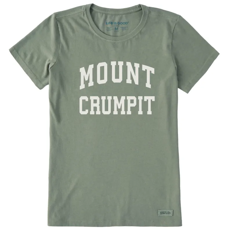 Women's Mount Crumpit Arch Short Sleeve Crusher Tee sold by Life is Good