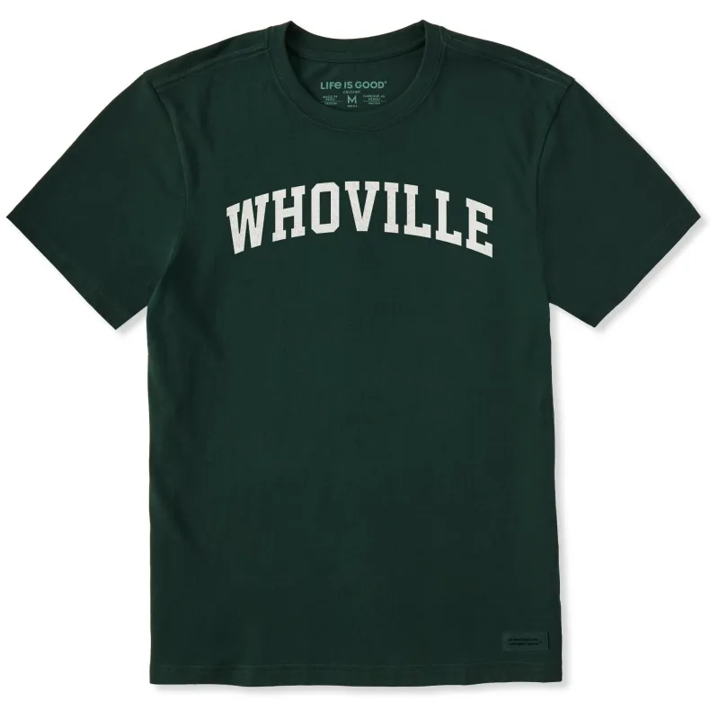 Men's Whoville Arch Short Sleeve Crusher Tee sold by Life is Good