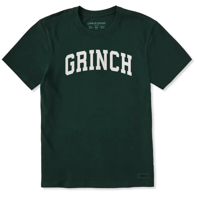 Men's Another Grinch Arch Short Sleeve Crusher Tee sold by Life is Good