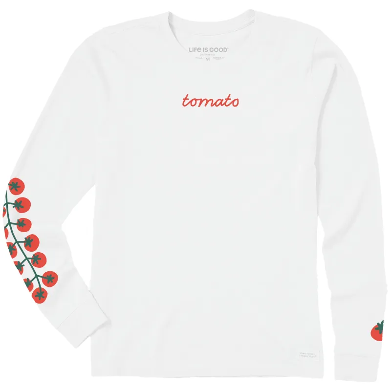 Women's Cherry Tomatoes Long Sleeve Crusher Tee made by Life is Good