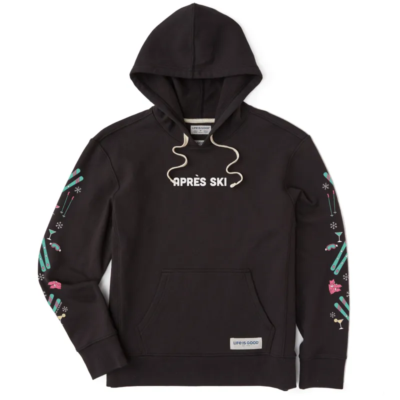 Women's Aprs Ski Simply True Fleece Hoodie sold by Life is Good