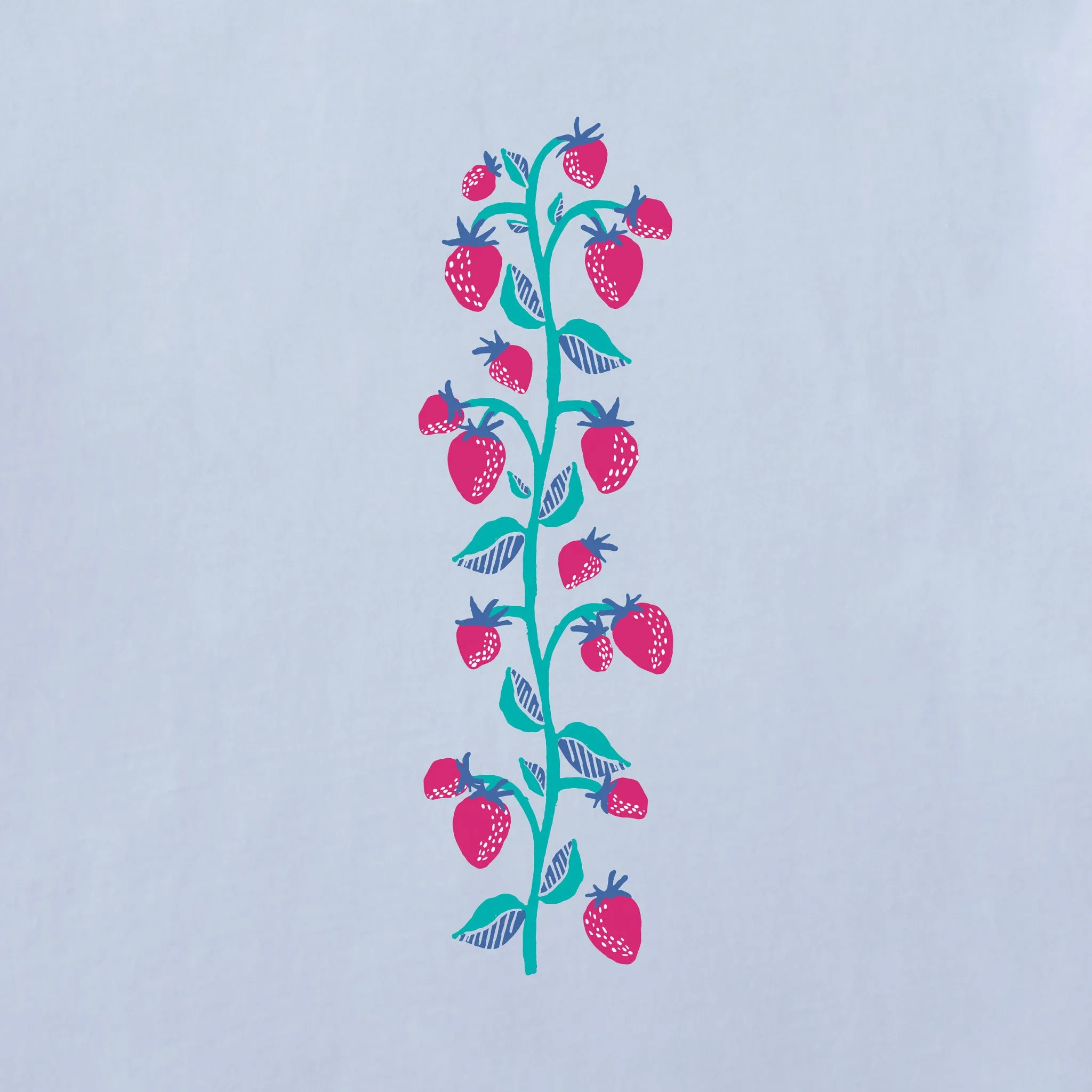 Women's Sweet Strawberries Long Sleeve Crusher Tee sold by Life is Good product image thumbnail 3