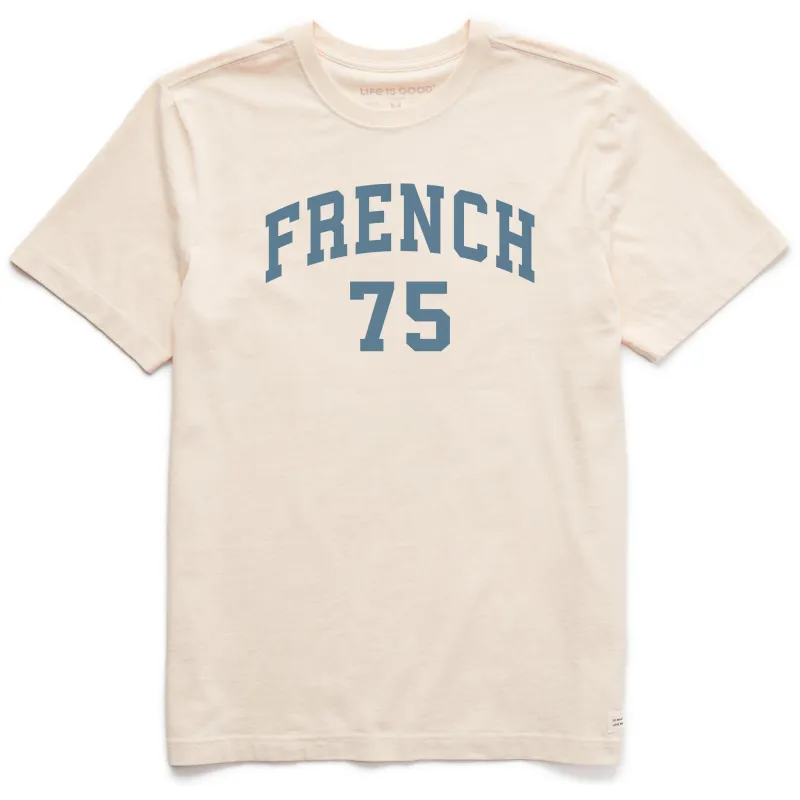 Men's French 75 Arch Short Sleeve Crusher Tee sold by Life is Good