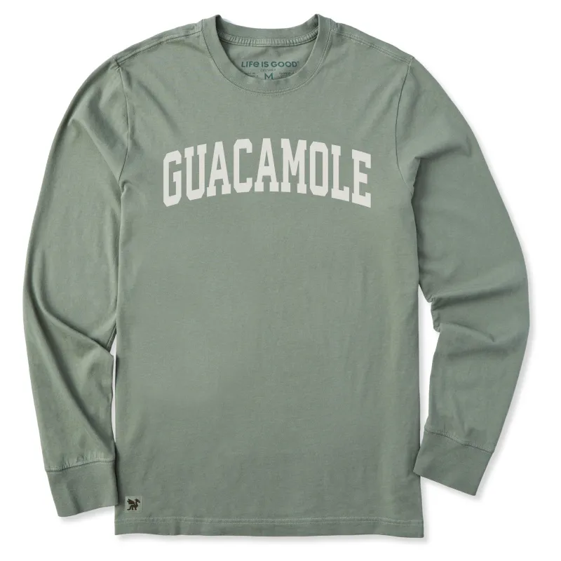 Men's Guacamole Arch Long Sleeve Crusher Tee sold by Life is Good
