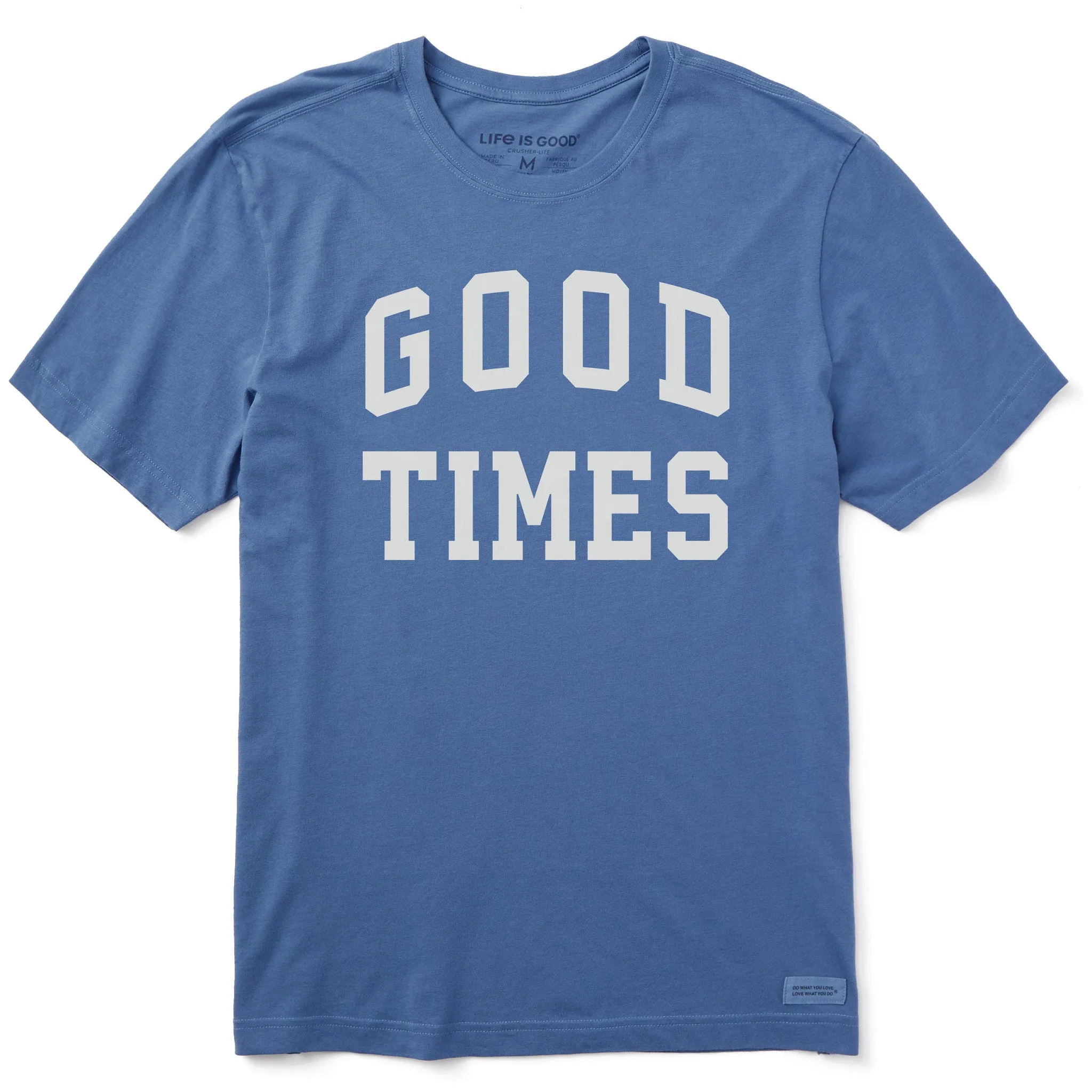 Men's Good Times Arch Short Sleeve Crusher Tee sold by Life is Good