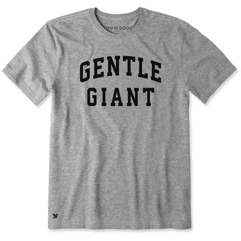 Men's Gentle Giant Arch Short Sleeve Crusher Tee sold by Life is Good