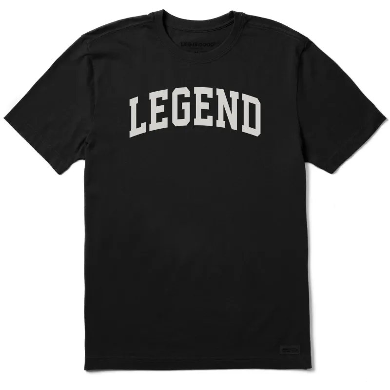Men's Legend Arch Short Sleeve Crusher Tee sold by Life is Good