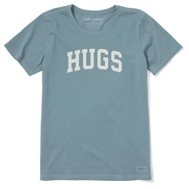 Women's Hugs Arch Short Sleeve Crusher Tee sold by Life is Good