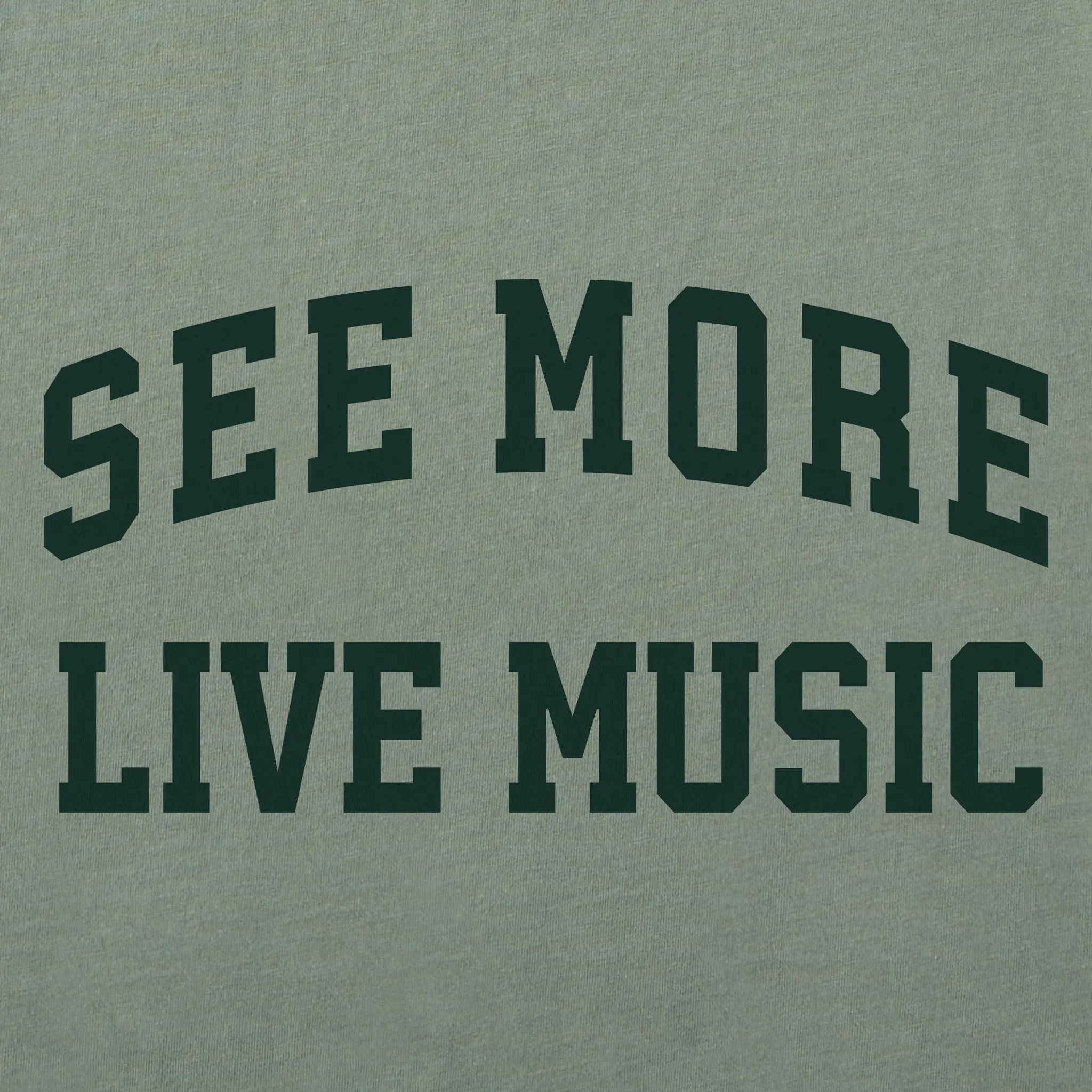 Men's See More Live Music Arch Long Sleeve Crusher Tee sold by Life is Good product image thumbnail 2
