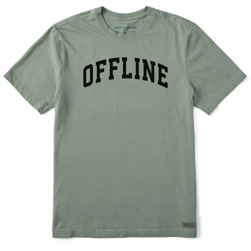 Men's Offline Arch Short Sleeve Crusher Tee sold by Life is Good