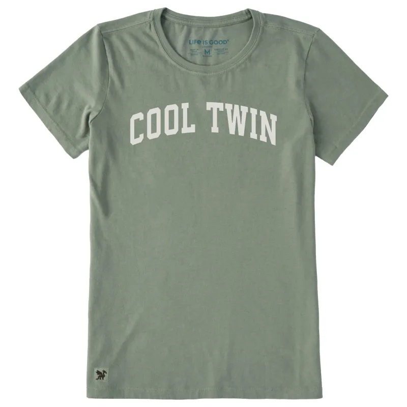 Women's Cool Twin Arch Short Sleeve Crusher Tee sold by Life is Good
